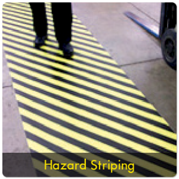 Hazard Striping Floor Tape